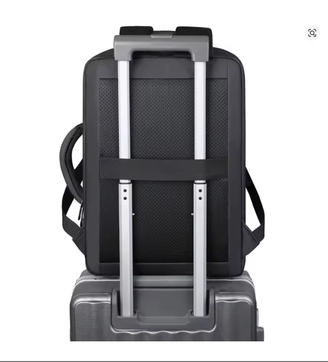 Men’s Large Capacity Waterproof Laptop Backpack with USB Charging Port – Business, Travel & School Mochila Bag